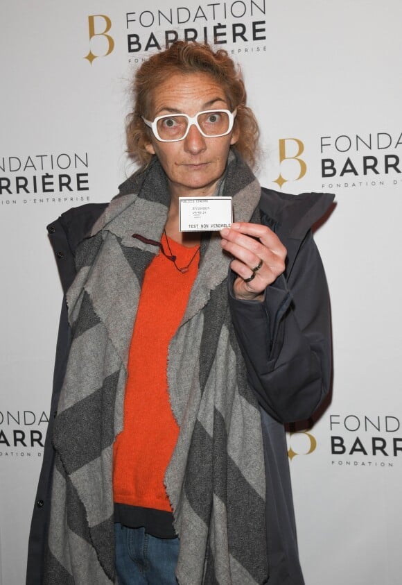 Corinne Masiero - Remise du prix Cinéma 2019 de la Fondation Barrière pour le film "Les Eblouis" au Publicis Cinémas à Paris le 7 Octobre 2019. © Coadic Guirec/Bestimage
