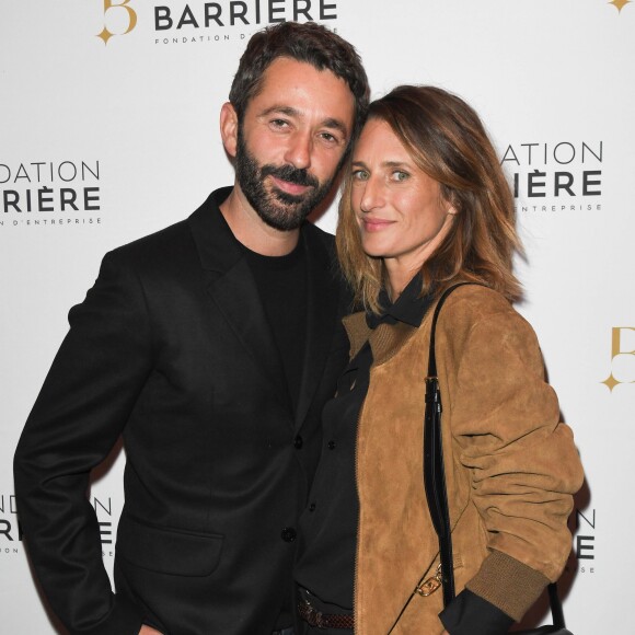 Benjamin Gauthier et Camille Cottin - Remise du prix Cinéma 2019 de la Fondation Barrière pour le film "Les Eblouis" au Publicis Cinémas à Paris le 7 Octobre 2019. © Coadic Guirec/Bestimage