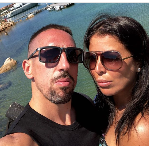 Franck et Wahiba Ribéry sur Instagram, le 3 septembre 2019.