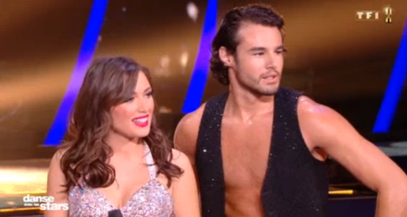 Elsa Esnoult et Anthony Colette lors du premier prime de la saison 10 de Danse avec les Stars sur TF1 le 21 septembre 2019