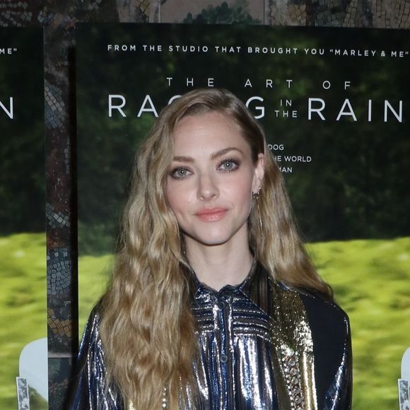Amanda Seyfried à la projection du film 'The Art of Racing in the Rain' à l'hôtel Whitby à New York, le 5 aout 2019.