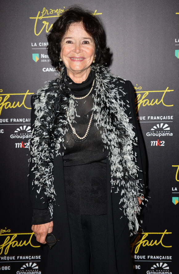 Marie-José Nat à l'exposition François Truffaut à la Cinémathèque de Paris, le 6 octobre 2014.