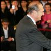 Marie-José Nat faite chevalier de la Légion d'honneur par Jacques Chirac en février 2006 à l'Elysée.
