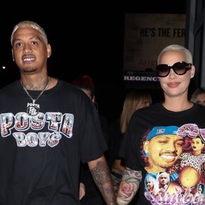 Alexander Edwards fête son anniversaire avec sa compagne Amber Rose enceinte au Dom Gallery dans le quartier de West Hollywood à Los Angeles, le 27 septembre 2019.
