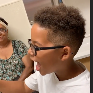 Amber Rose annonce qu'elle est en train d'accoucher sur Instagram. Le 11 octobre 2019.