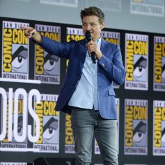 Jeremy Renner - "Marvel Studios" - 3e jour - Comic-Con International 2019 au "San Diego Convention Center" à San Diego, le 20 juillet 2019.