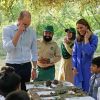 Le prince William et Catherine (Kate) Middleton visitent les collines de Margalla dans le cadre de leur visite officielle de cinq jours au Pakistan. Islamabad, le 15 octobre 2019.