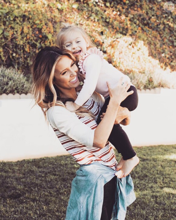 Audrina Patridge et sa fille Kirra sur Instagram, janvier 2019.