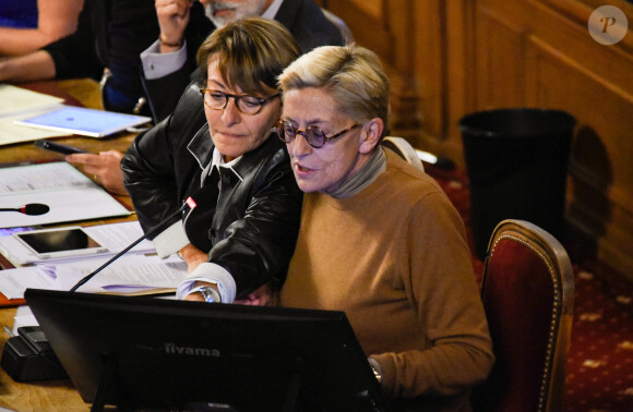 Isabelle Balkany, maire par intérim de Levallois, préside le conseil municipal - Conseil municipal de Levallois le 23 septembre 2019. © Federico Pestellini/Panoramic/Bestimage