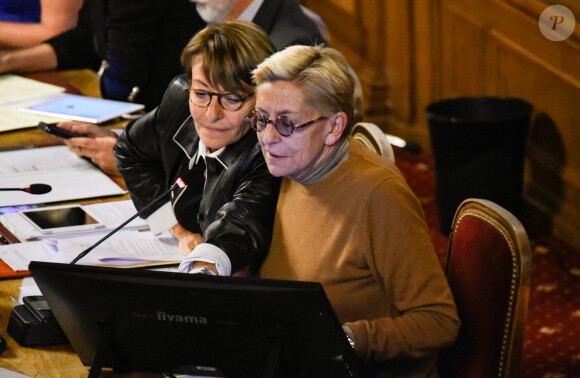 Isabelle Balkany, maire par intérim de Levallois, préside le conseil municipal - Conseil municipal de Levallois le 23 septembre 2019. © Federico Pestellini/Panoramic/Bestimage