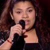 Antonia, Talent d'Amel Bent, lors de la demi-finale de "The Voice Kids 2019", le 19 octobre, sur TF1