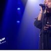 Manon, Talent de Patrick Fiori, lors de la demi-finale de "The Voice Kids 2019", le 18 octobre, sur TF1