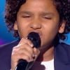 Ghali, Talent de Patrick Fiori, lors de la demi-finale de "The Voice Kids 2019", le 18 octobre, sur TF1