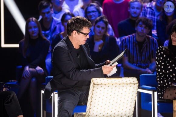 Exclusif - Marc Lavoine - Enregistrement de l'émission "La boite à secrets", présentée par F.Bollaert, qui sera diffusée le 18 octobre sur France 3 en prime time. Le 7 octobre 2019 © Tiziano Da Silva / Bestimage