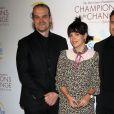 David Harbour, Lily Allen au gala "Champions for Change" à New York, le 17 octobre 2019.