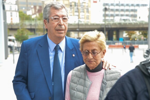 Patrick et Isabelle Balkany - Arrivées des époux Balkany au tribunal de Paris pour entendre la sentence concernant leur procès pour fraude fiscale le 13 septembre 2019.
