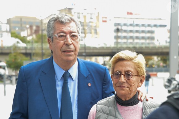 Patrick et Isabelle Balkany - Arrivées des époux Balkany au tribunal de Paris pour entendre la sentence concernant leur procès pour fraude fiscale le 13 septembre 2019.