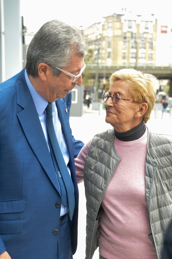 Patrick et Isabelle Balkany - Arrivées des époux Balkany au tribunal de Paris pour entendre la sentence concernant leur procès pour fraude fiscale le 13 septembre 2019.