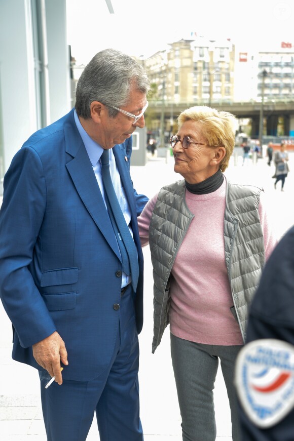 Patrick et Isabelle Balkany - Arrivées des époux Balkany au tribunal de Paris pour entendre la sentence concernant leur procès pour fraude fiscale le 13 septembre 2019.
