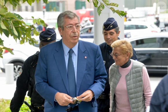 Patrick et Isabelle Balkany - Arrivées des époux Balkany au tribunal de Paris pour entendre la sentence concernant leur procès pour fraude fiscale le 13 septembre 2019.