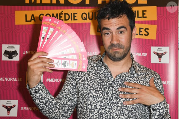 Exclusif - Alex Goude - Photocall du spectacle "Ménopause" au Théâtre de la Madeleine à Paris. Le 29 juin 2019 © Coadic Guirec / Bestimage