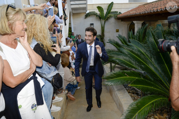 Marc Lopez - Les invités arrivent au mariage de Rafael Nadal et Xisca Perello à Majorque le 19 octobre 2019.