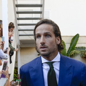 Feliciano Lopez - Les invités arrivent au mariage de Rafael Nadal et Xisca Perello à Majorque le 19 octobre 2019.