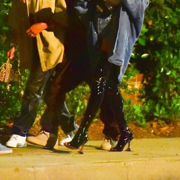 Exclusif - Justin Bieber et sa femme Hailey Baldwin Bieber ont assisté à la soirée d'anniversaire d'Andrew Watt dans une magnifique demeure du quartier de Beverly Hills à Los Angeles, le 19 octobre 2019.