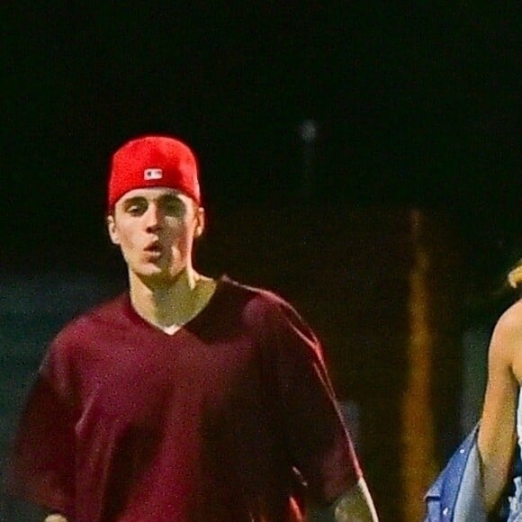 Exclusif - Justin Bieber et sa femme Hailey Baldwin Bieber ont assisté à la soirée d'anniversaire d'Andrew Watt dans une magnifique demeure du quartier de Beverly Hills à Los Angeles, le 19 octobre 2019.