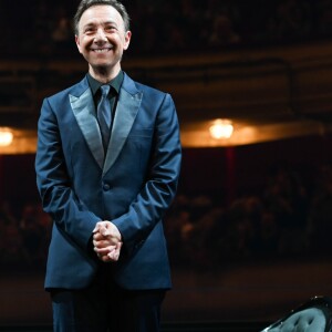 Exclusif - Première du spectacle de Stéphane Bern, "Vous n'aurez pas le dernier mot" au Théâtre Montparnasse à Paris le 14 octobre 2019. © Coadic Guirec / Bestimage