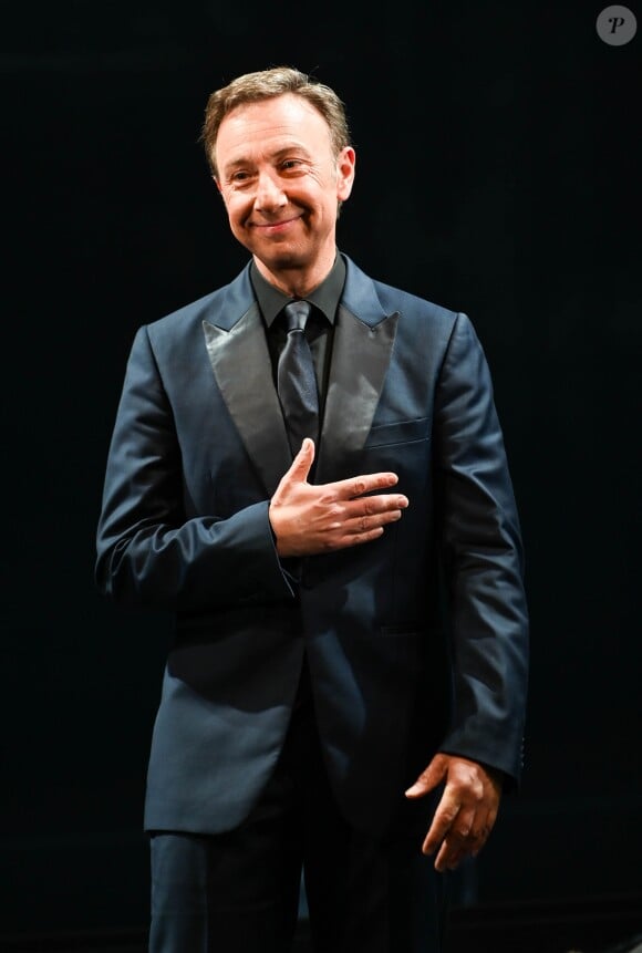 Exclusif - Première du spectacle de Stéphane Bern, "Vous n'aurez pas le dernier mot" au Théâtre Montparnasse à Paris le 14 octobre 2019. © Coadic Guirec / Bestimage