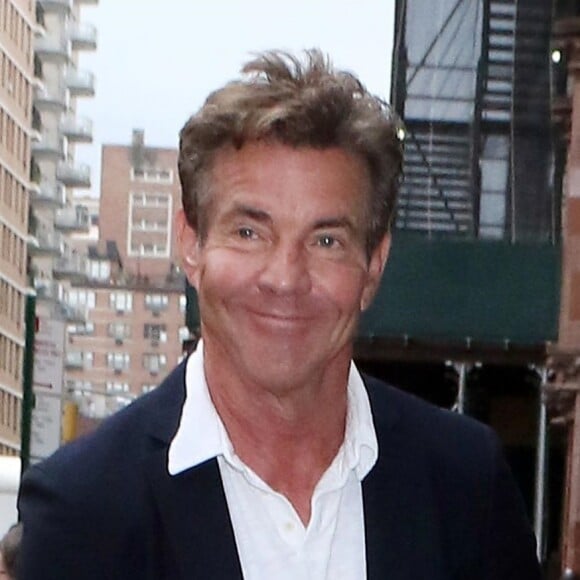 Dennis Quaid - Les célébrités arrivent aux studios de "Build Series" à New York, le 12 septembre 2019.