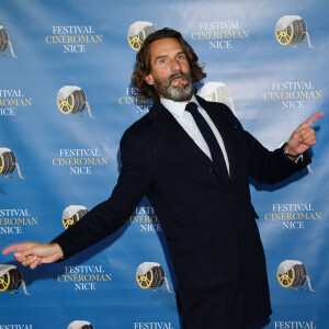 Frédéric Beigbeder durant la soirée d'ouverture de la 1ere éditon du Festival Ciné Roman à Nice le 23 octobre 2019. © Bruno Bebert/Bestimage