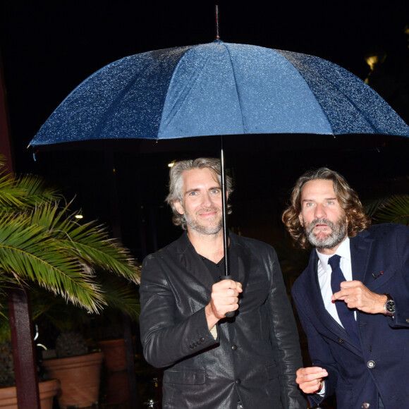 Frédéric Beigbeder durant la soirée d'ouverture de la 1ere éditon du Festival Ciné Roman à Nice le 23 octobre 2019. © Bruno Bebert/Bestimage