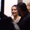 Exclusif - Kylie Jenner - Les célébrités quittent la fête d'anniversaire de Drake aux studios Goya à Hollywood, Los Angeles, le 24 octobre 2019.23/10/2019 - Los Angeles