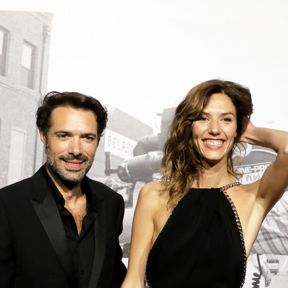 Nicolas Bedos et Doria Tillier lors de la cérémonie d'ouverture à la Halle Tony Garnier du 11ème Festival Lumiere 2019 de Lyon le 12 octobre 2019. © Dominique Jacovides / Bestimage