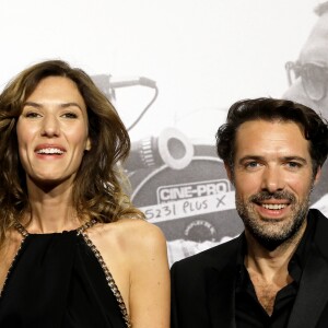 Nicolas Bedos et Doria Tillier lors de la cérémonie d'ouverture à la Halle Tony Garnier du 11ème Festival Lumiere 2019 de Lyon le 12 octobre 2019. © Dominique Jacovides / Bestimage