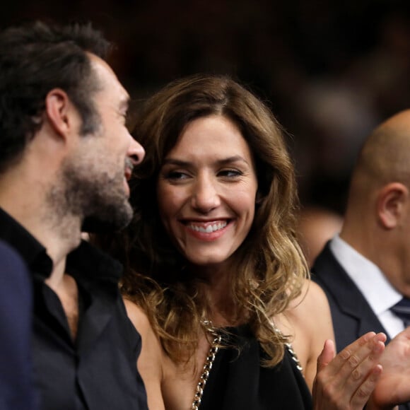 Nicolas Bedos et Doria Tillier lors de la cérémonie d'ouverture à la Halle Tony Garnier du 11ème Festival Lumiere 2019 de Lyon le 12 octobre 2019. © Dominique Jacovides / Bestimage