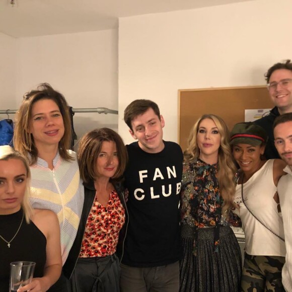Mel B et Rory McPhee à Londres, en septembre 2018