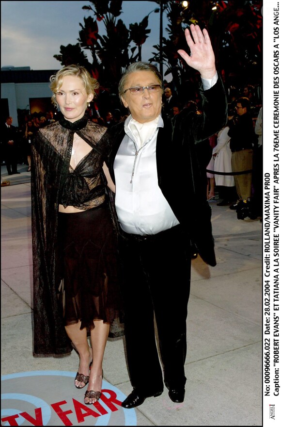 Robert Evans à la soirée Vanity Fair des Oscars, Los Angeles, 2004.