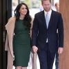 Le prince Harry et Meghan Markle arrivent à la cérémonie des WellChild Awards à Londres le 15 octobre 2019.