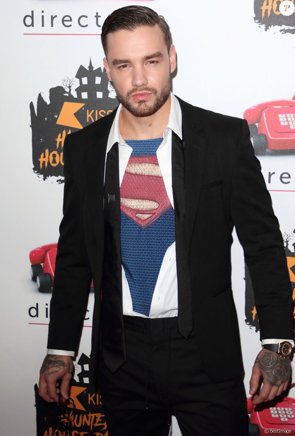 Liam Payne Participe à La Soirée D'Halloween KISS Haunted House à La ...