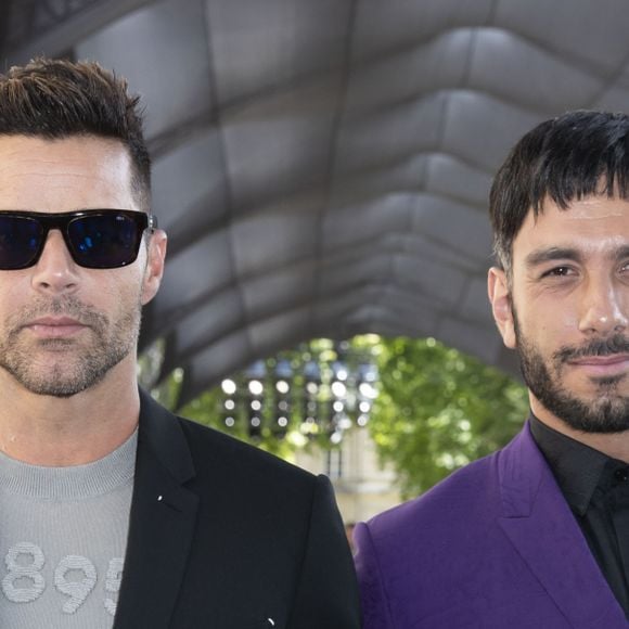 Ricky Martin et son mari Jwan Yosef - People au défilé de mode Hommes printemps-été 2020 "Berluti" à Paris. Le 21 juin 2019 © Olivier Borde / Bestimage