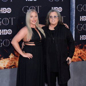 Elizabeth Rooney et Rosie O'Donnell à la première de "Game of Thrones - Saison 8" au Radio City Music Hall à New York, le 3 avril 2019. @Janet Mayer/Splash News/ABACAPRESS.COM