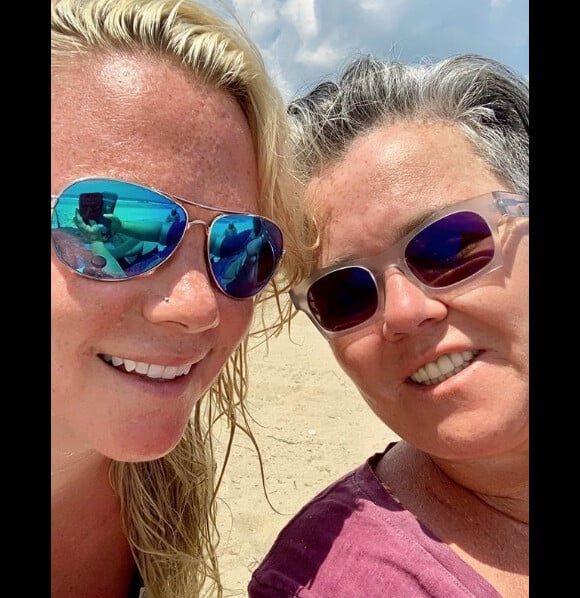 Rosie O'Donnell et sa compagne Elizabeth Rooney sur Instagram. Le 30 juillet 2019.