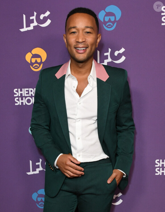 John Legend à la première du "Sherman's Showcase", au Peppermint Club de Los Angeles. Le 30 juillet 2019.