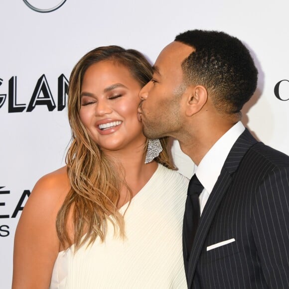 Chrissy Teigen, John Legend - Soirée des 2018 "Glamour Women Of the Year Awards: Women Rise" aux studios Spring à New York City, le 12 novembre 2018.