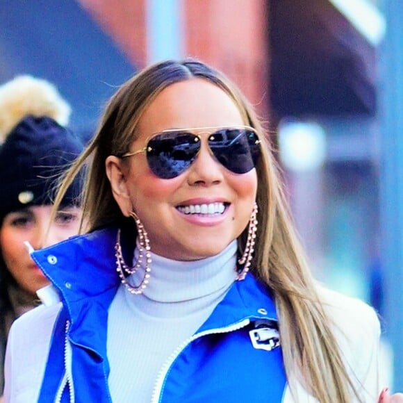 Mariah Carey à Aspen. Le 22 décembre 2018.