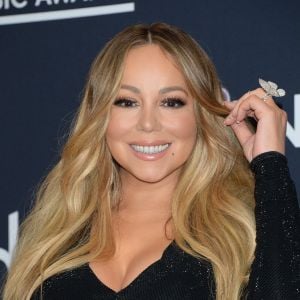 Mariah Carey dans la press room des "2019 Billboards Music Awards" au MGM Grand Garden Arena à Las Vegas, le 1er mai 2019.