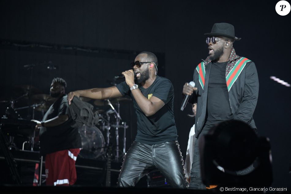 Maitre Gims Et H Magnum En Concert Au Stade De France A Saint Denis Le 28 Septembre 2019 C Giancarlo Gorassini Bestimage Purepeople